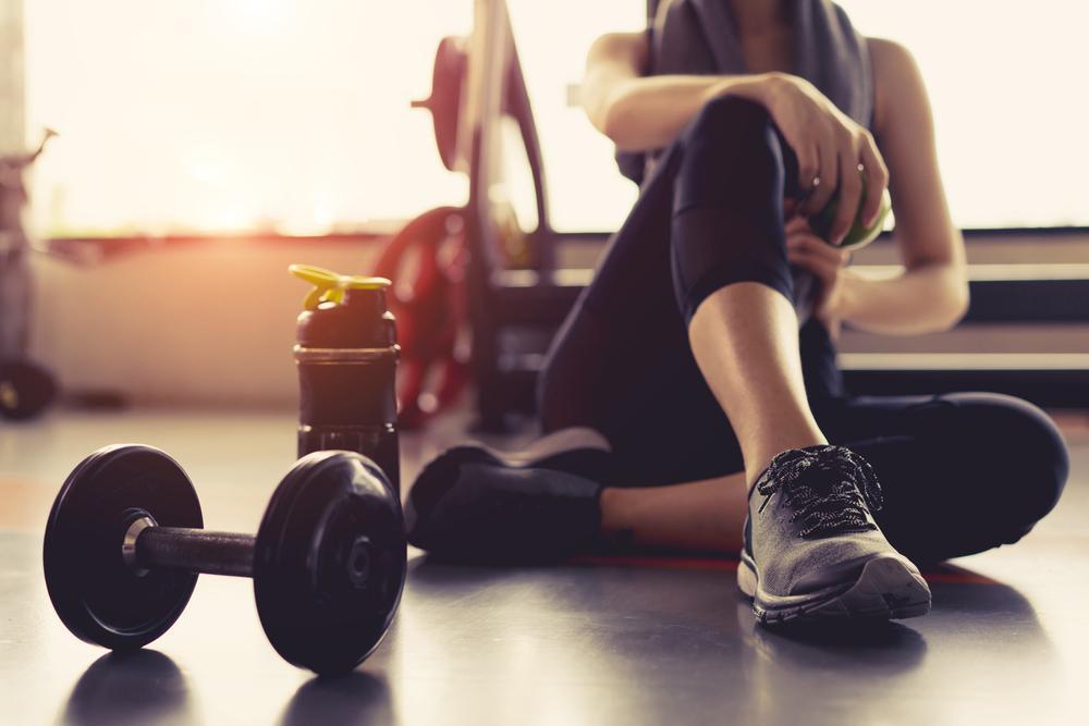 Woman at Gym